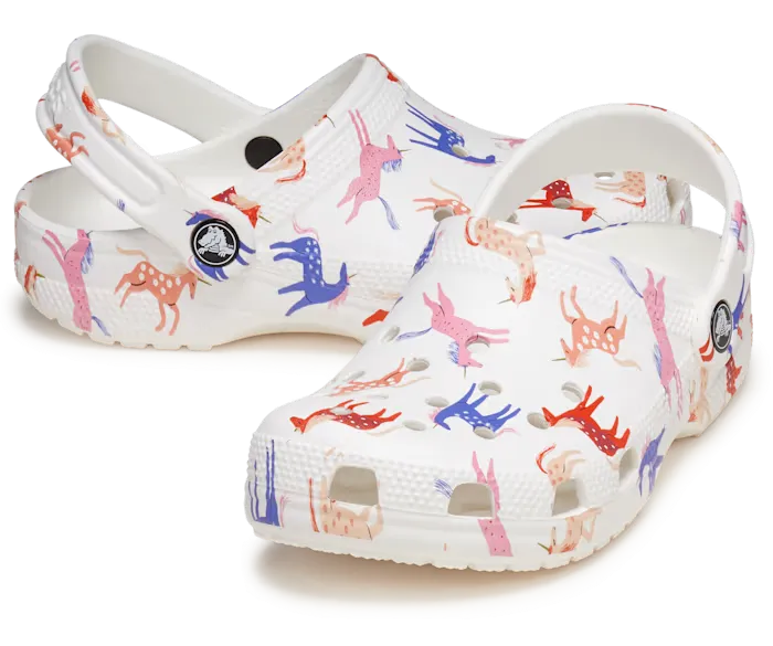 KIDS CLASSIC CHARACTER PRINT CLOG - Unicorn Magic