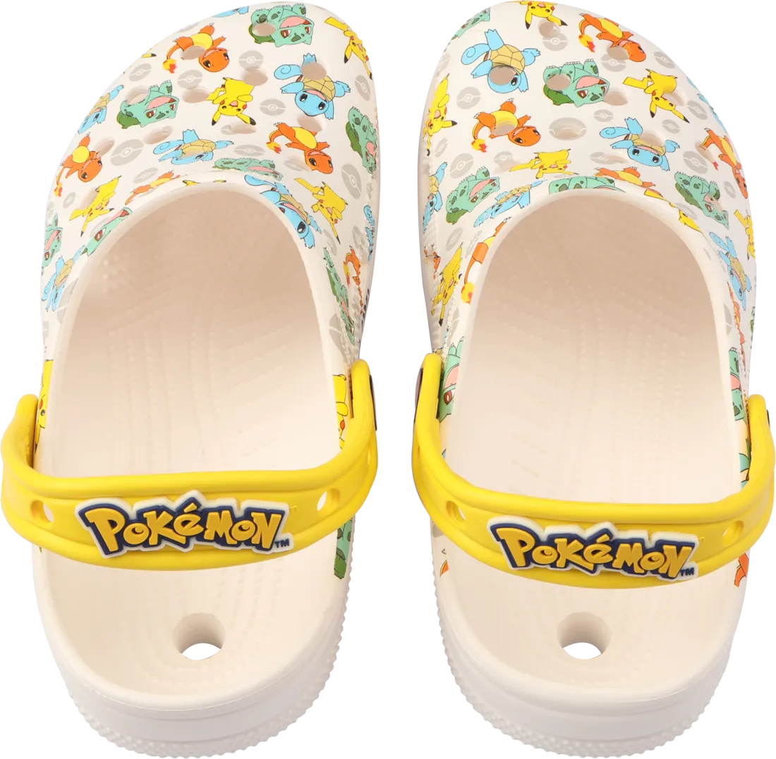 KIDS CLASSIC POKEMON CLOG - White/Multi