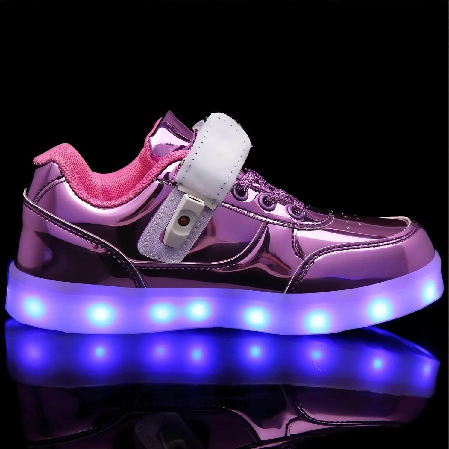 Kids LED Light up Shoes Sneakers Flashing Trainers USB Rechargeable Glowing Luminous for Boys Girls Toddler Child