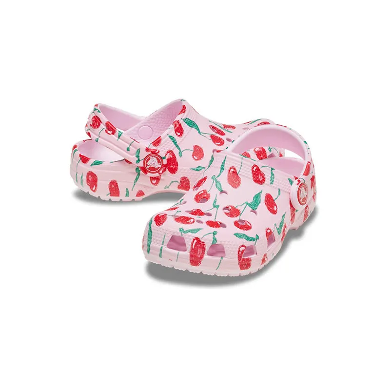 Kid's Toddler Classic Print Clog Fresh Fruits