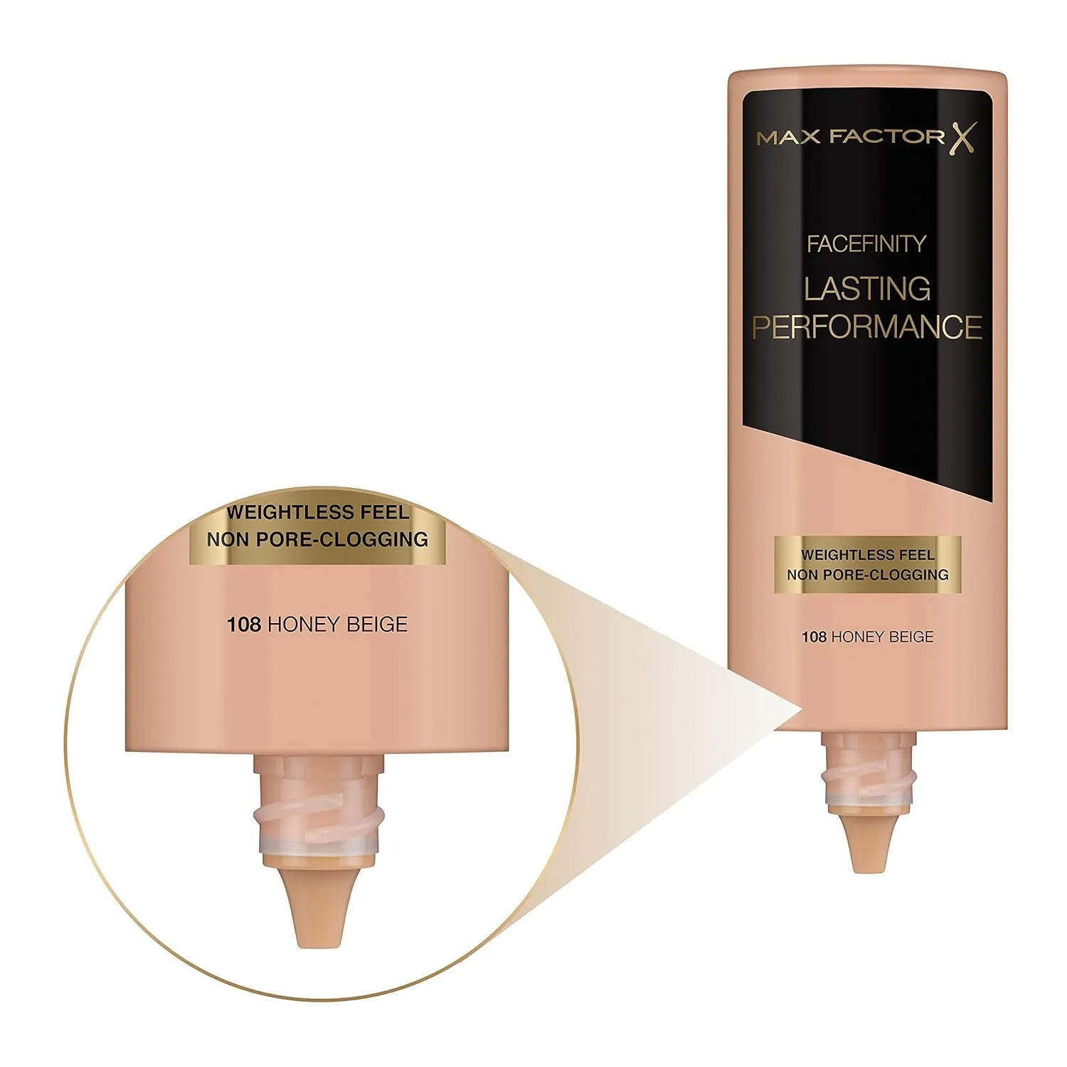 Lasting Performance Make Up by Max Factor Honey Beige 108 35ml