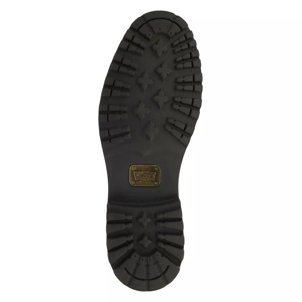 Levi's Mens Cardiff Neo Leather and Wool Rugged Casual Comfort Hiker Boot