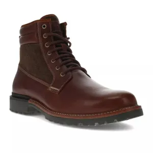 Levi's Mens Cardiff Neo Leather and Wool Rugged Casual Comfort Hiker Boot
