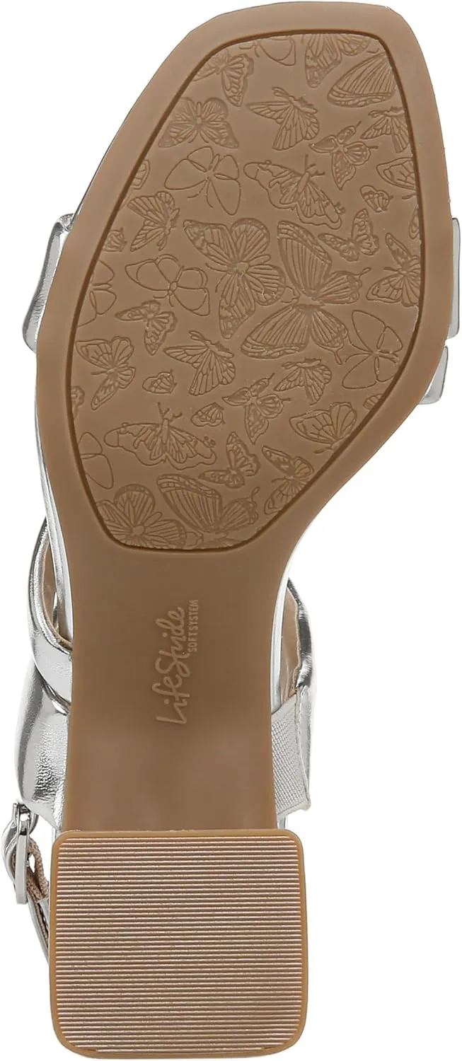 LifeStride Women's Celia Slingback Strappy Dress Sandal