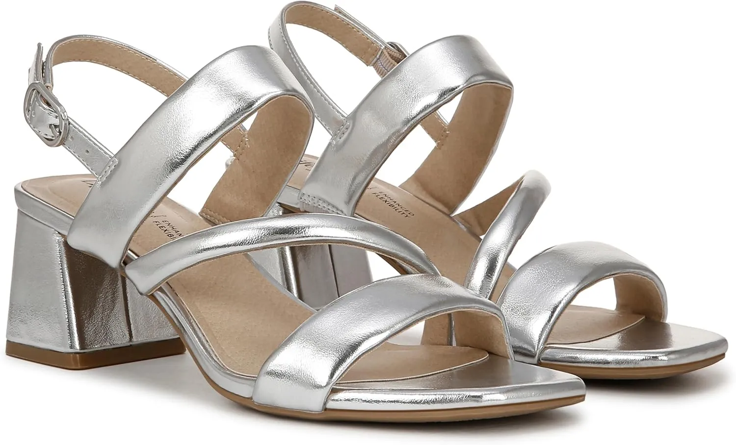 LifeStride Women's Celia Slingback Strappy Dress Sandal