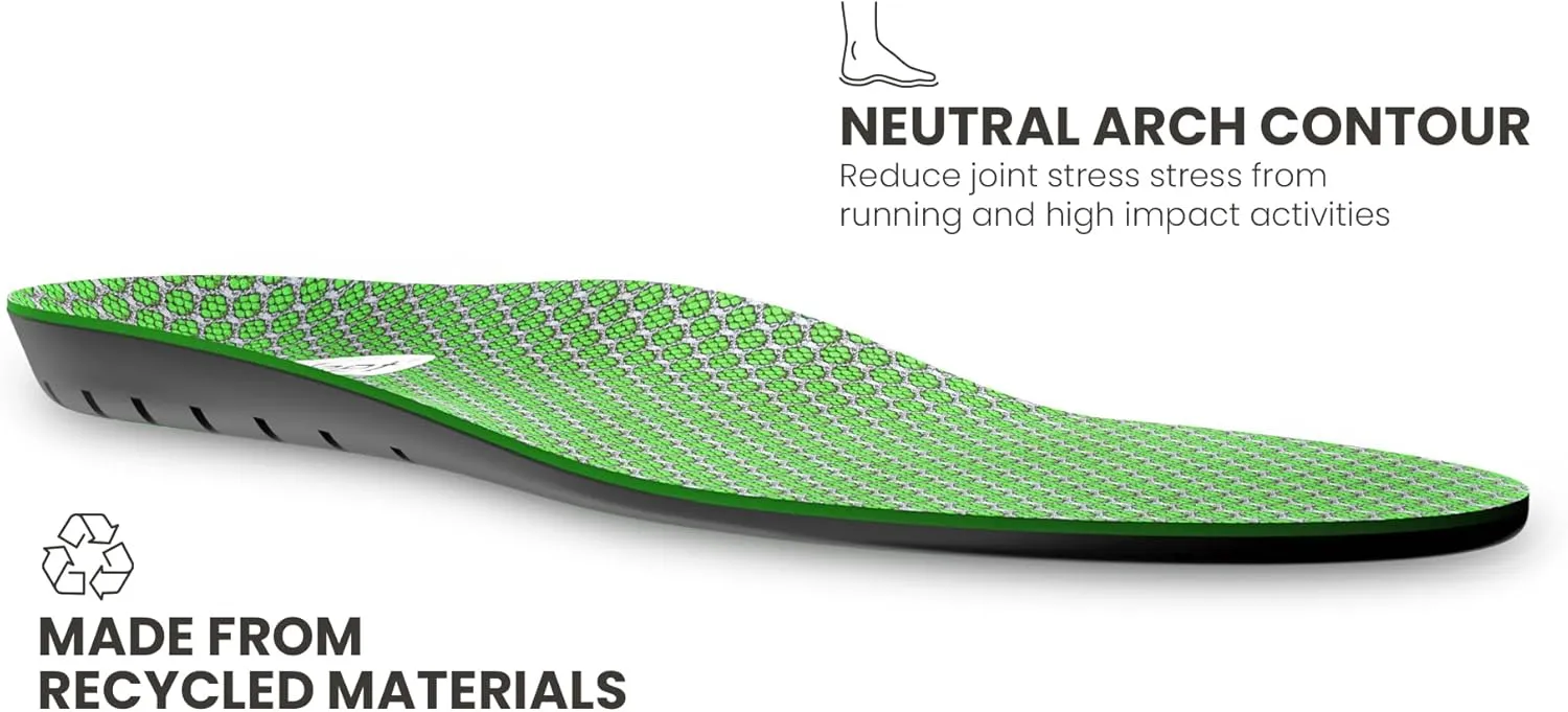 LightFeet Active Neutral Insoles: Elevate Performance with Australian Podiatrist Designed Rebound Insoles | Energy Return Foam Reduces Impact Shock & boosts Muscle Efficiency – XS