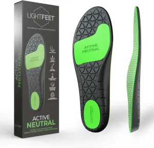 LightFeet Active Neutral Insoles: Elevate Performance with Australian Podiatrist Designed Rebound Insoles | Energy Return Foam Reduces Impact Shock & boosts Muscle Efficiency – XS