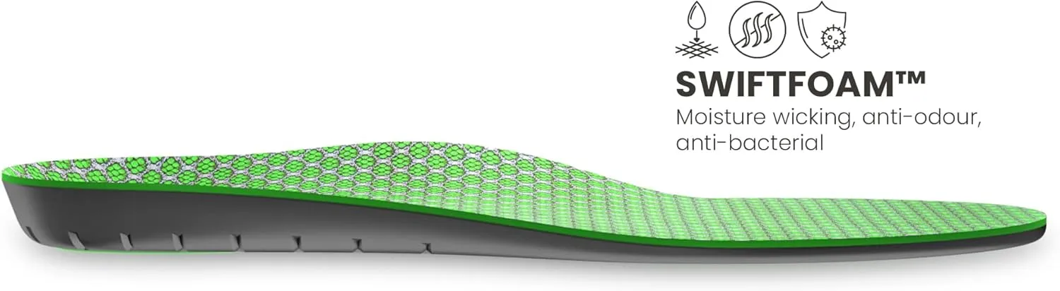 LightFeet Active Neutral Insoles: Elevate Performance with Australian Podiatrist Designed Rebound Insoles | Energy Return Foam Reduces Impact Shock & boosts Muscle Efficiency – XS