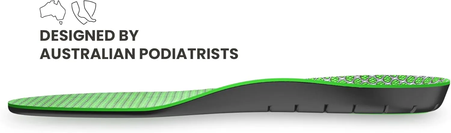 LightFeet Active Neutral Insoles: Elevate Performance with Australian Podiatrist Designed Rebound Insoles | Energy Return Foam Reduces Impact Shock & boosts Muscle Efficiency – XS