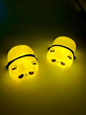 Lightweight EVA Clog Sandals with Attachable Panda LED Lights