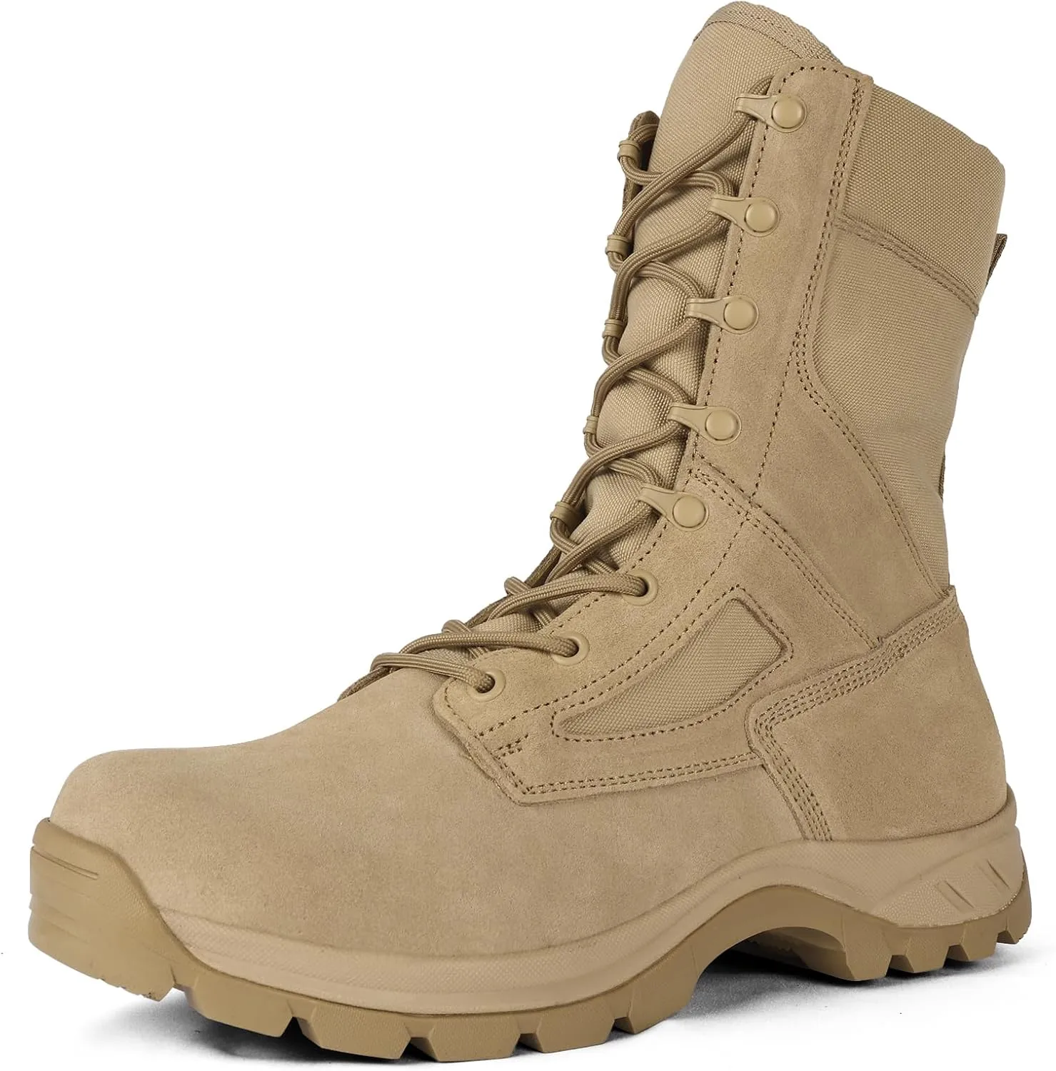 Lightweight Military Boots for Men Waterproof Tactical Boots Durable Work Boots Anti-Slip Desert Boots Combat Boots Hiking Boots Security Boots