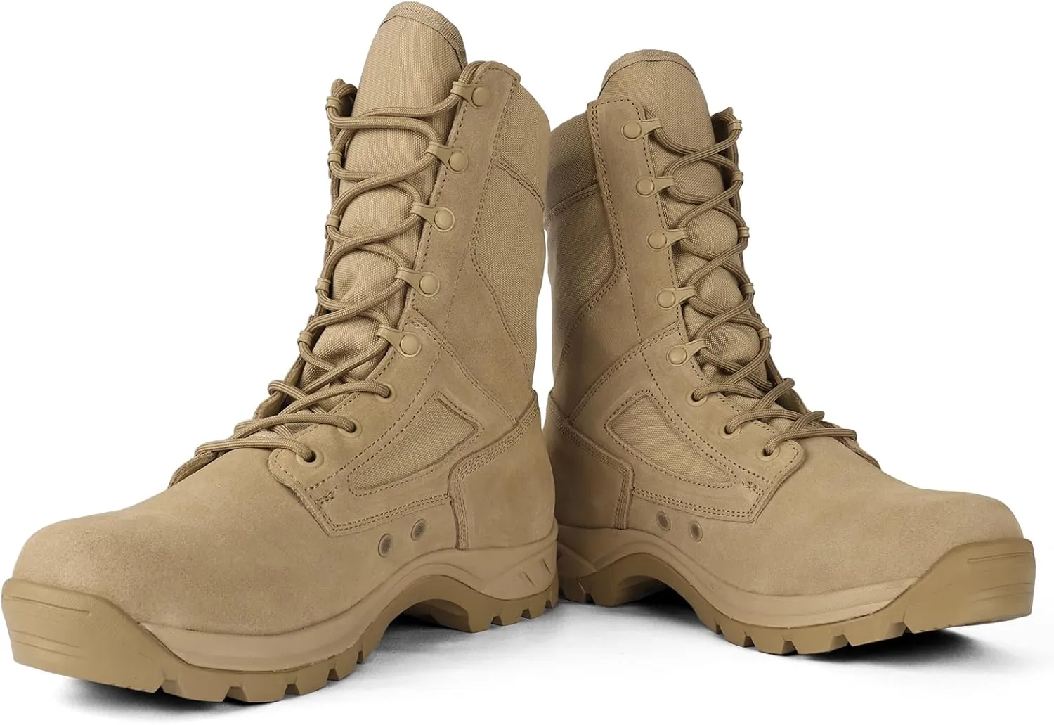Lightweight Military Boots for Men Waterproof Tactical Boots Durable Work Boots Anti-Slip Desert Boots Combat Boots Hiking Boots Security Boots