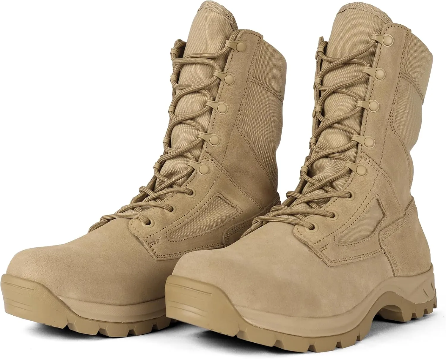 Lightweight Military Boots for Men Waterproof Tactical Boots Durable Work Boots Anti-Slip Desert Boots Combat Boots Hiking Boots Security Boots