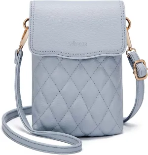 Marvolia Small Crossbody Bags for Women - Vegan Leather Crossbody Phone Purse Mini Cell Phone Bag for Traveling