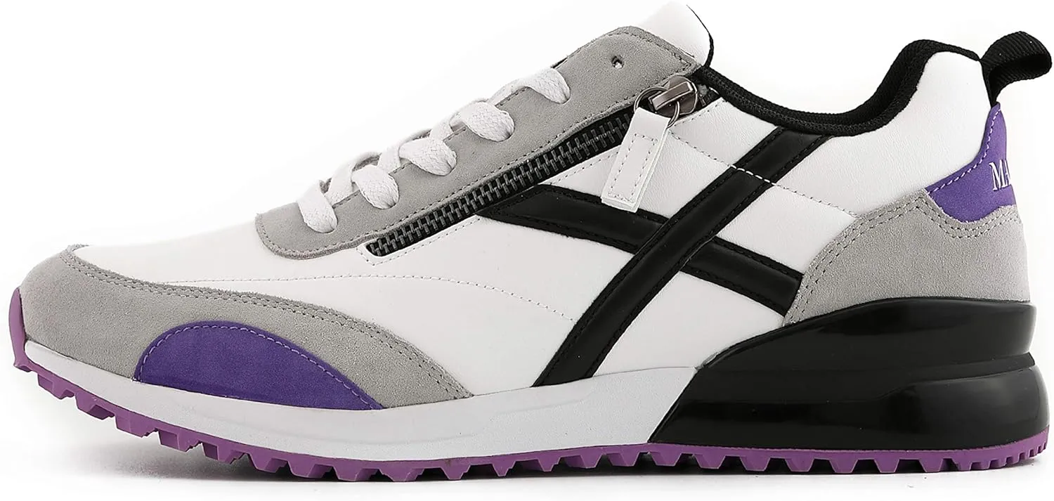 Mazino Mens Low Top Sneakers - Casual Sneaker for Men - Mens Lace-Up Tennis Shoes