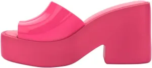Melissa Posh Slip-On Platform Jelly Heels for Women