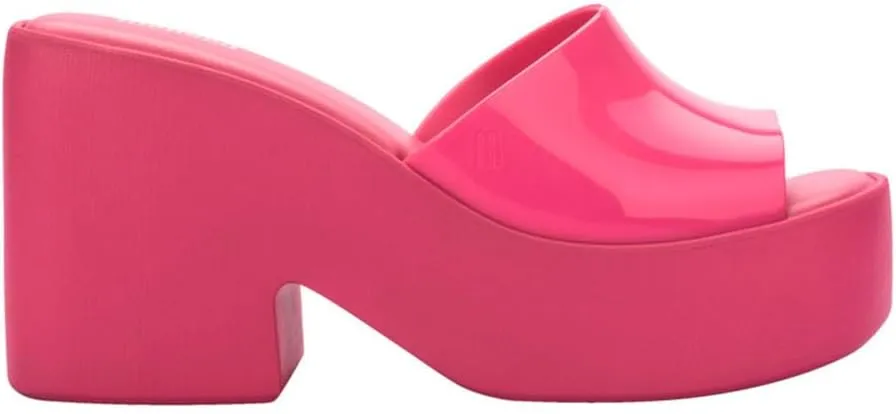 Melissa Posh Slip-On Platform Jelly Heels for Women