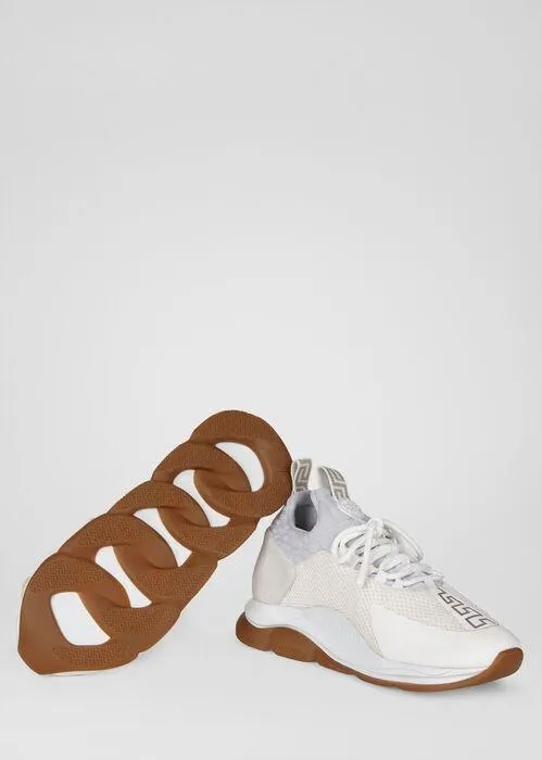 MEN VERSACE CROSS CHAINER SNEAKERS