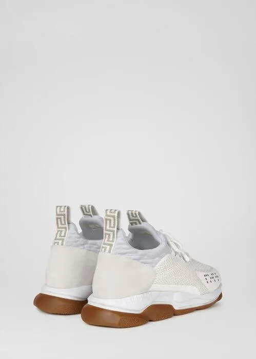 MEN VERSACE CROSS CHAINER SNEAKERS