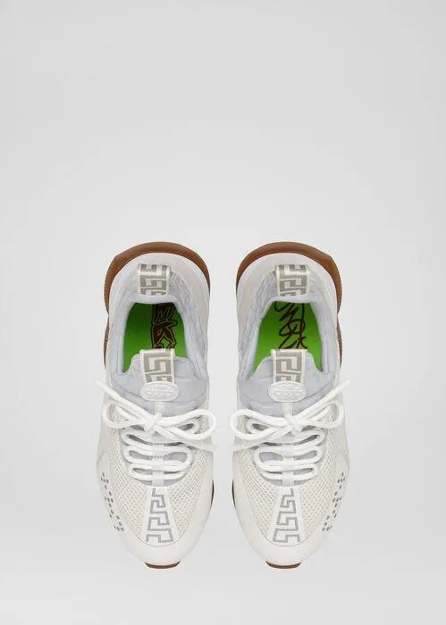 MEN VERSACE CROSS CHAINER SNEAKERS