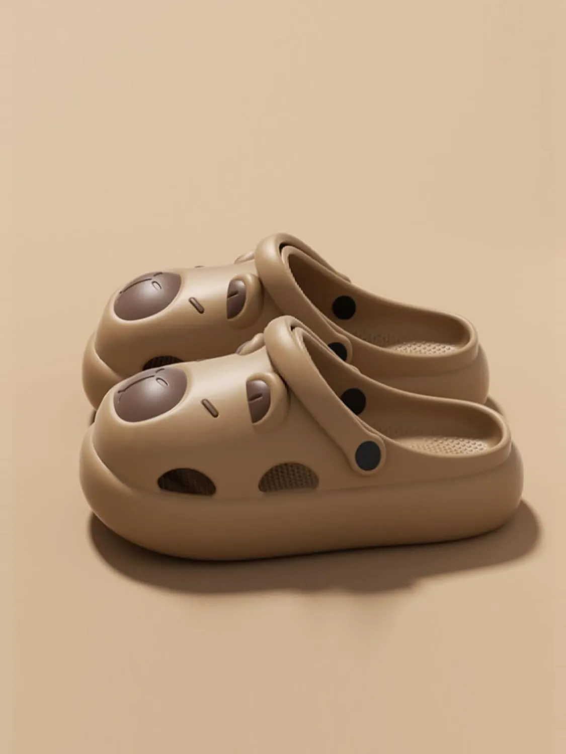 Men's and Women's Arch Support Clogs Garden Shoes Unisex Slip Resistant Clogs Cute Slippers Capybara Slippers for Kids