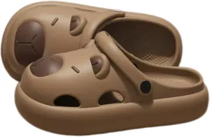 Men's and Women's Arch Support Clogs Garden Shoes Unisex Slip Resistant Clogs Cute Slippers Capybara Slippers for Kids