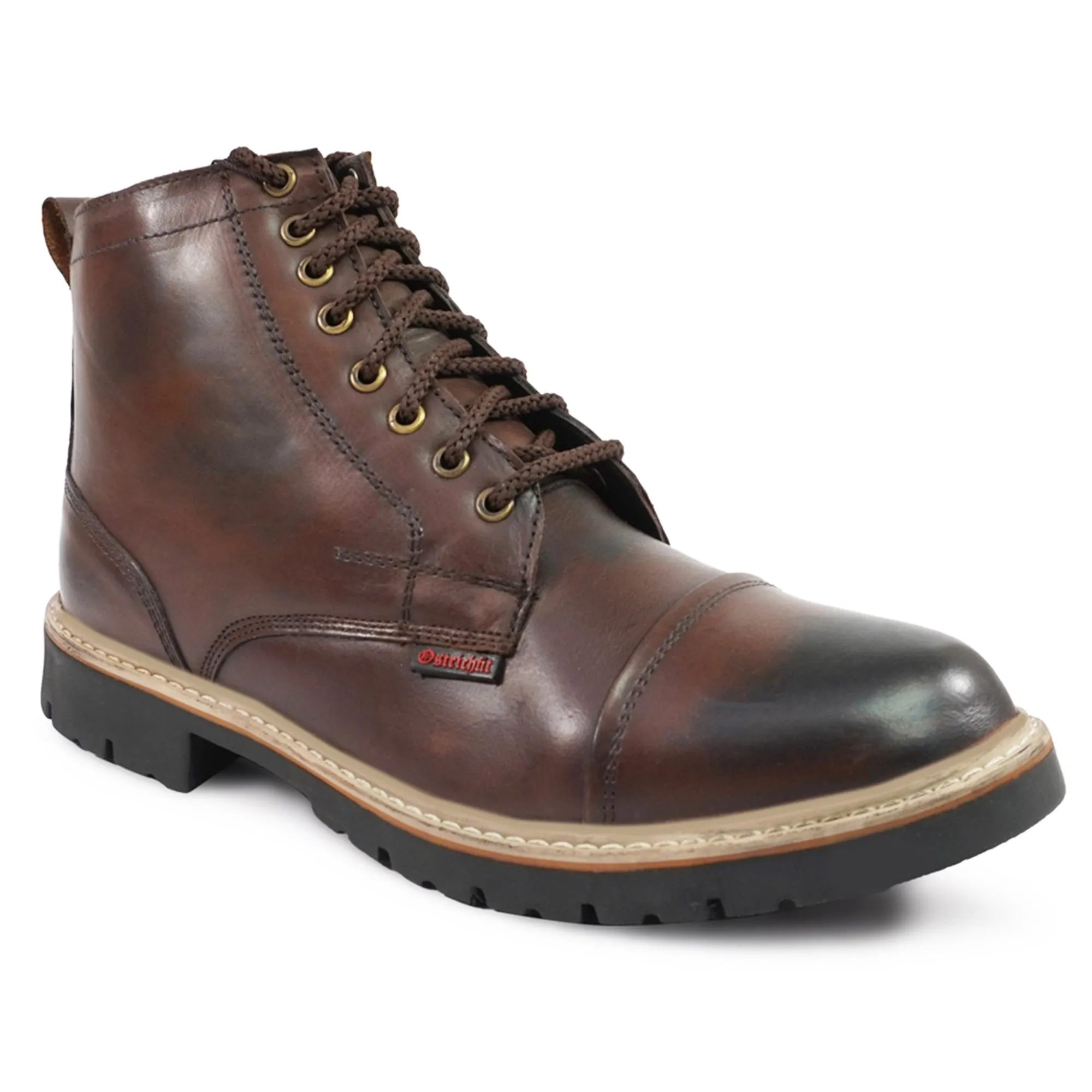 Men's candy Ankle boot in washed leathe Art OF-6514