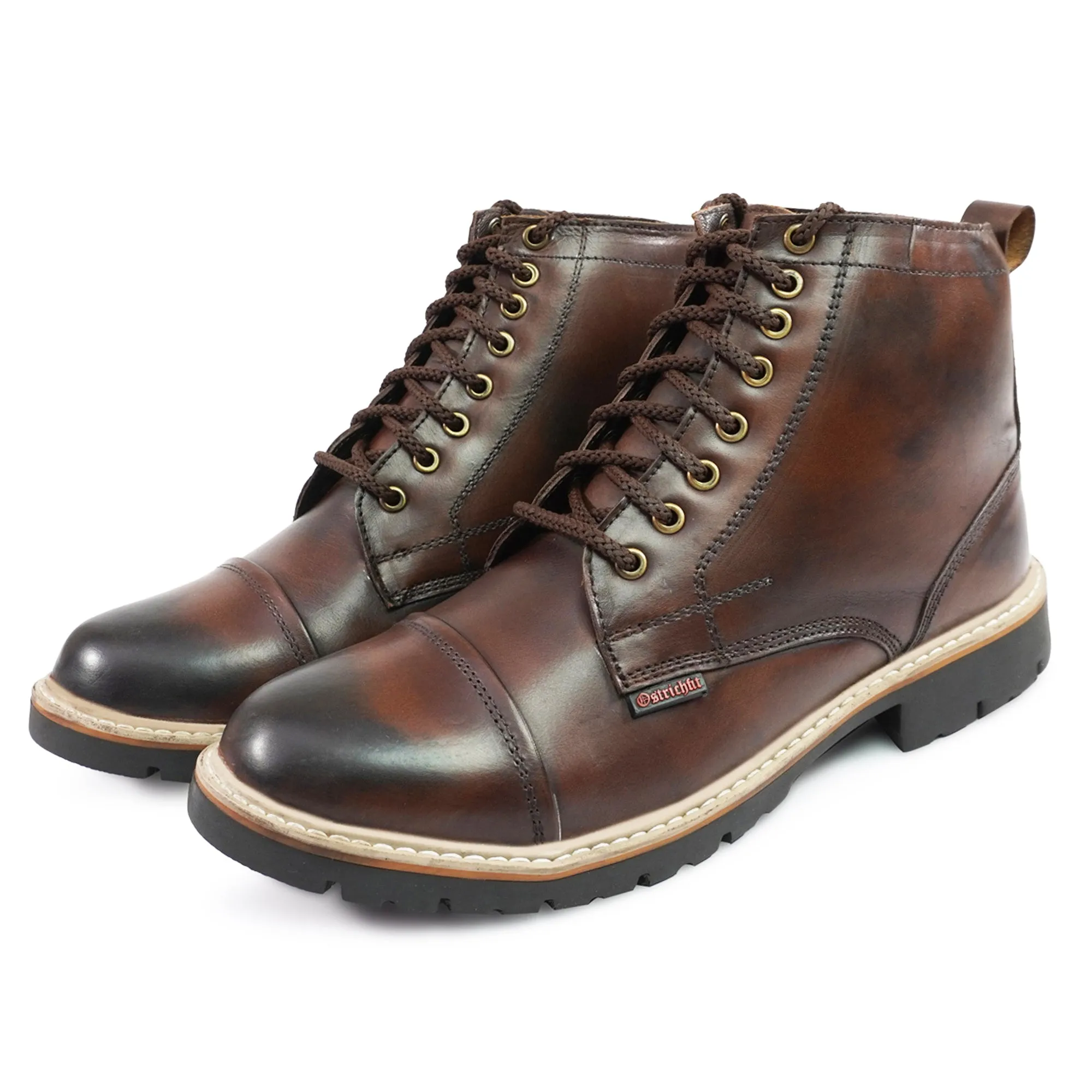 Men's candy Ankle boot in washed leathe Art OF-6514