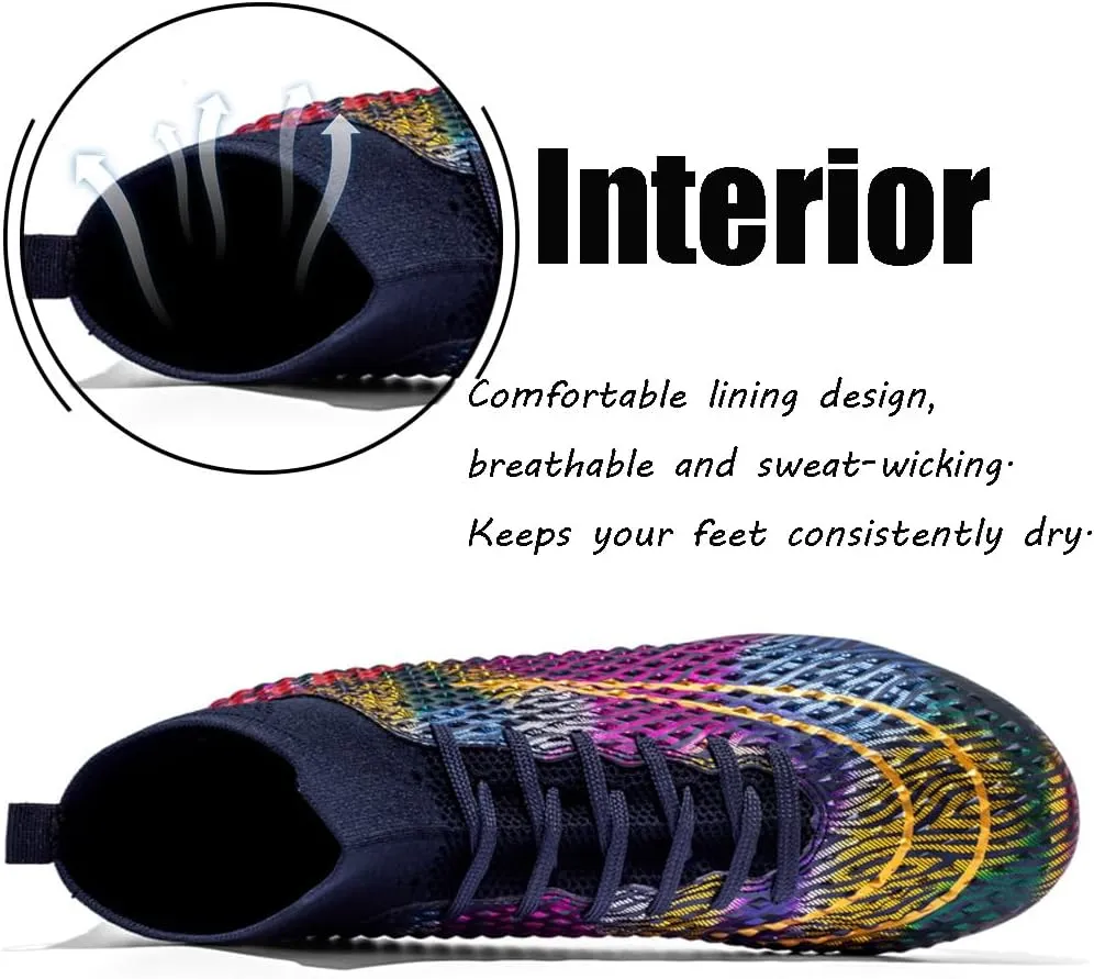 Men’s Soccer Boots Football Shoes Cleats Spike Shoes Sneaker Comfortable Adults Athletic Outdoor/Indoor/Competition/Training