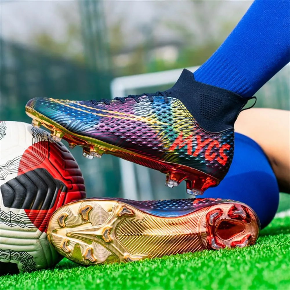Men’s Soccer Boots Football Shoes Cleats Spike Shoes Sneaker Comfortable Adults Athletic Outdoor/Indoor/Competition/Training