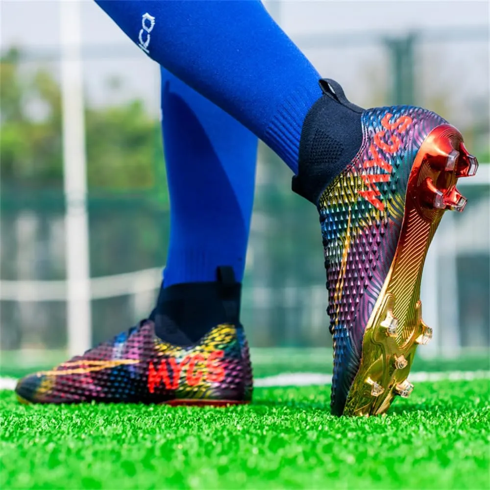 Men’s Soccer Boots Football Shoes Cleats Spike Shoes Sneaker Comfortable Adults Athletic Outdoor/Indoor/Competition/Training