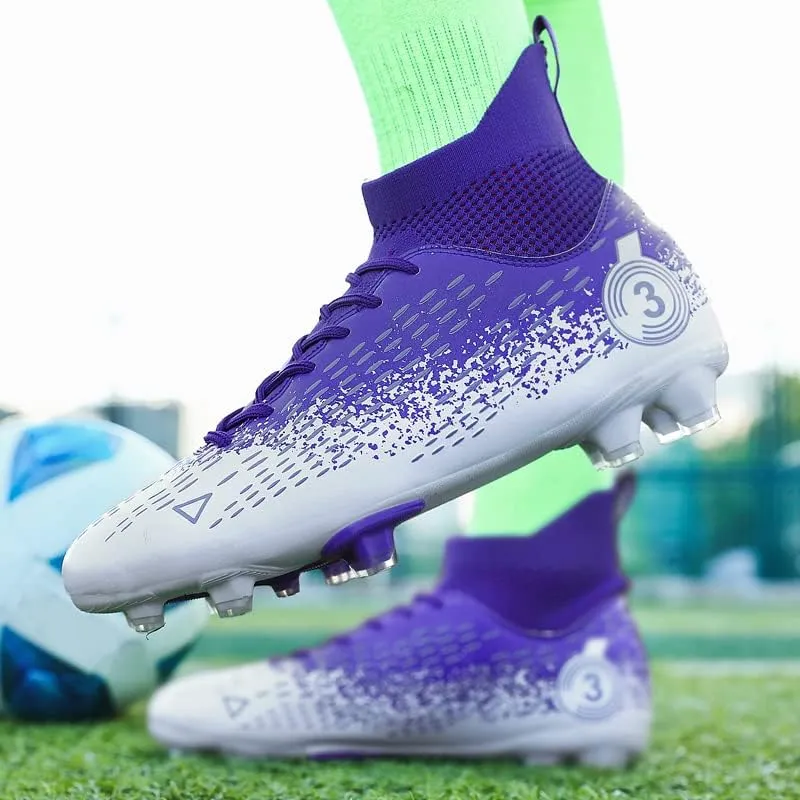 Men’s Soccer Boots Football Shoes Cleats Spike Shoes Sneaker Comfortable Adults Athletic Outdoor/Indoor/Competition/Training