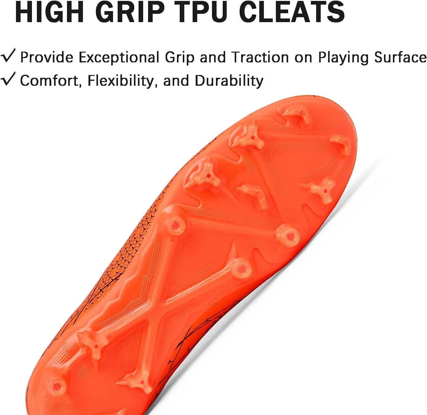 Mens Soccer Cleats Outdoor AG/FG Professional Football Shoes Lightweight Breathable Youth Boys Athletic Training Sneakers