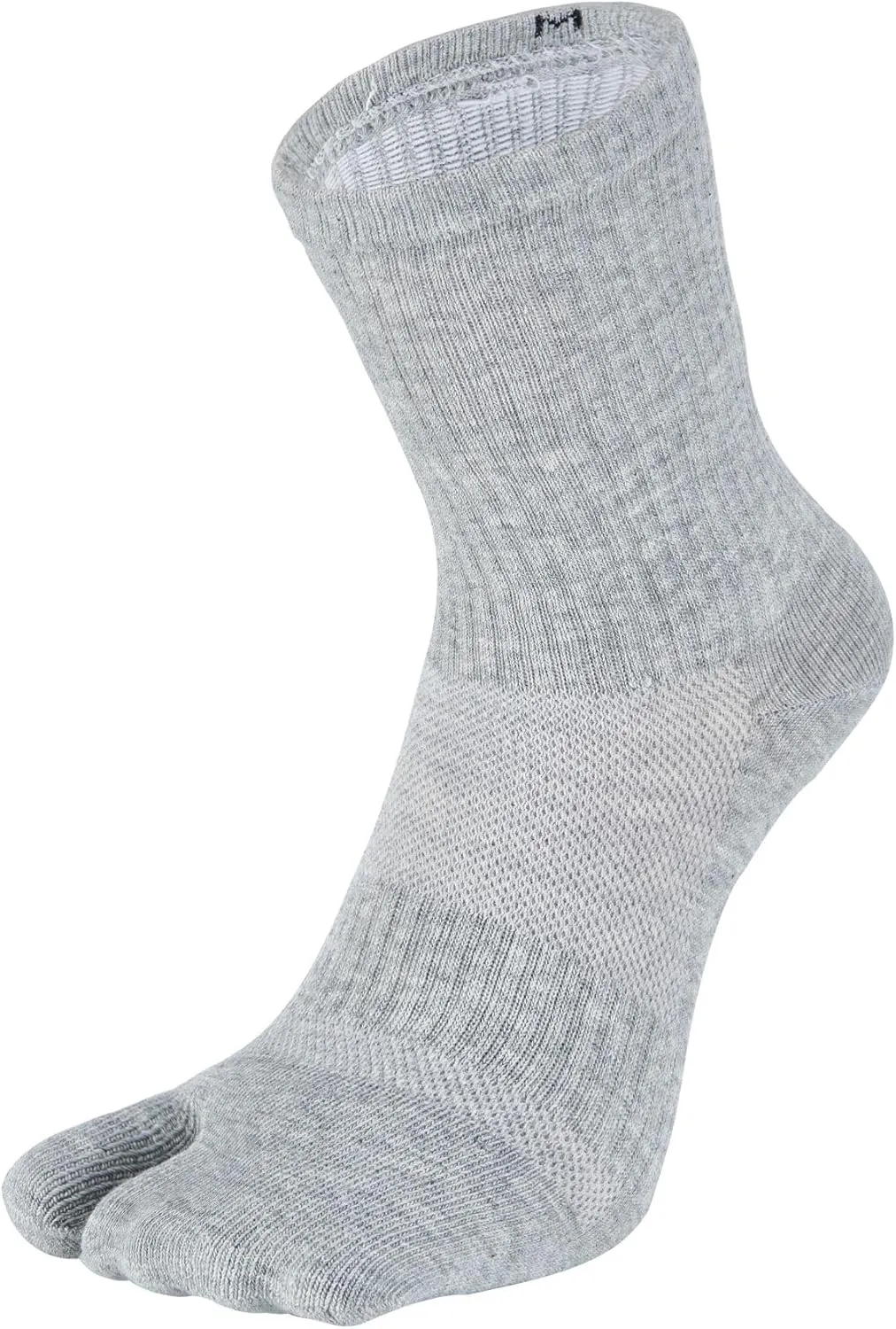 Men's Tabi Socks Flip Flop Split Toe Big Toe Cotton Athletic 4 Pack 6 Pack