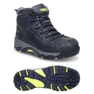 MERCURY Black Non- Metallic Waterproof Safety Boot