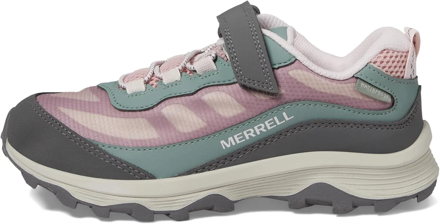 Merrell Kid's Moab Speed Low Alternative Closure Waterproof Hiking Sneaker