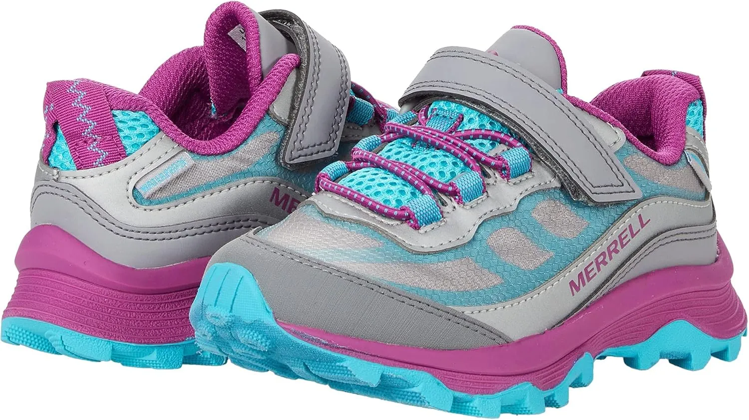 Merrell Kid's Moab Speed Low Alternative Closure Waterproof Hiking Sneaker