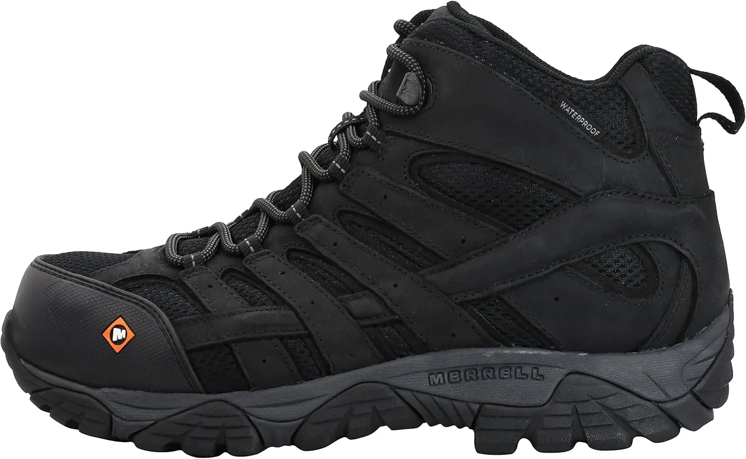 Merrell Men's Moab Vertex Mid Waterproof Composite Toe Construction Boot