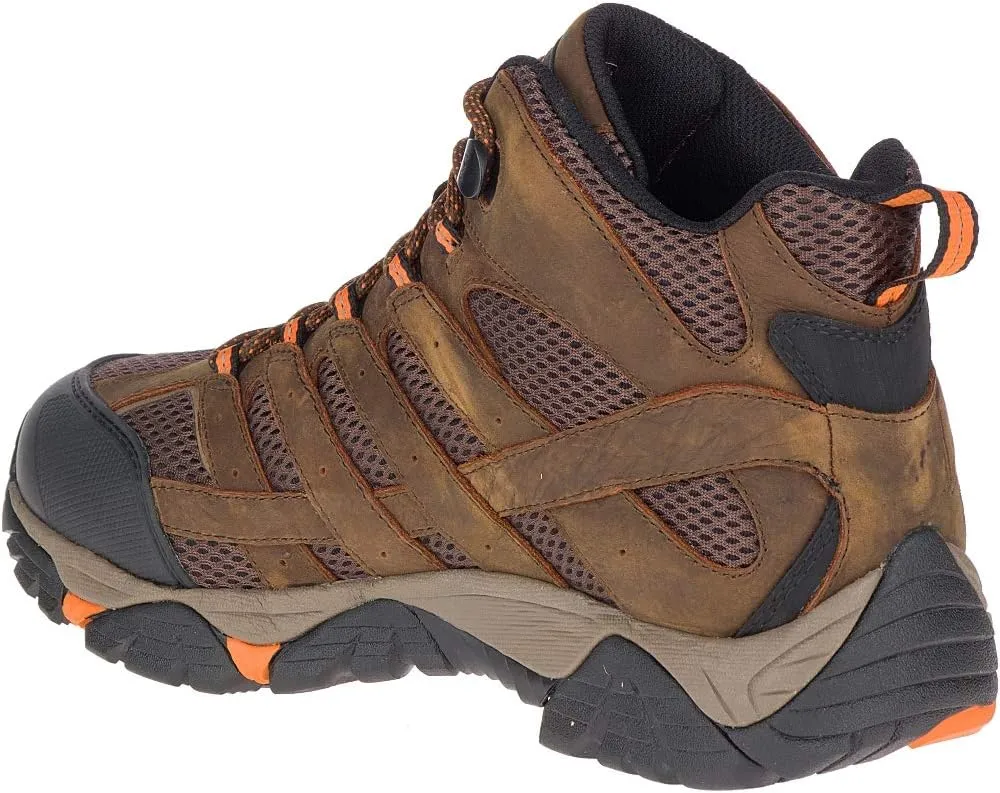 Merrell Men's Moab Vertex Mid Waterproof Sr Construction Boot
