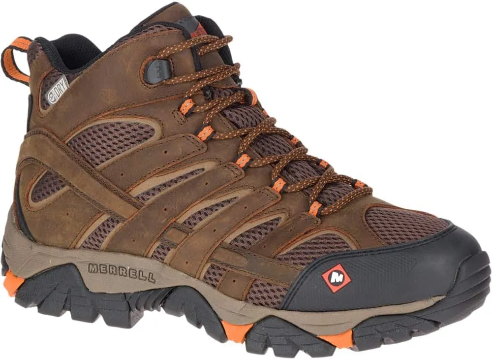 Merrell Men's Moab Vertex Mid Waterproof Sr Construction Boot