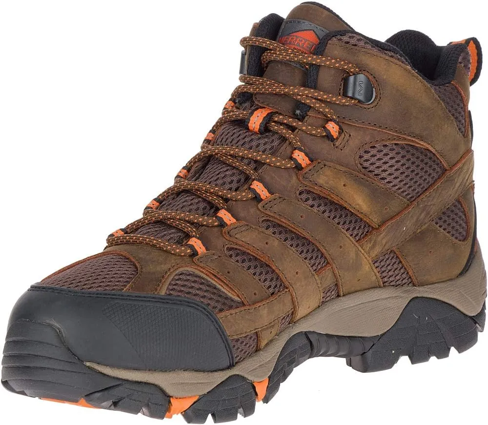 Merrell Men's Moab Vertex Mid Waterproof Sr Construction Boot