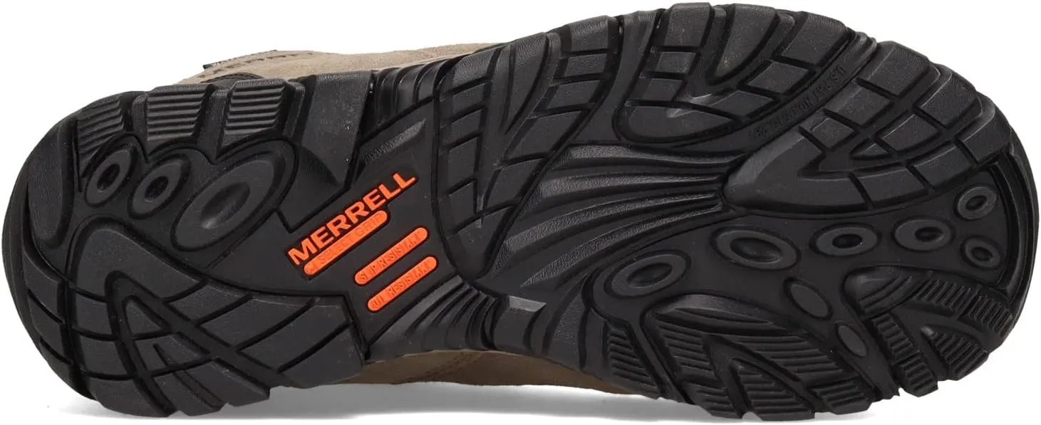 Merrell Work Men's Moab Onset Mid Waterproof Composite Toe Construction Boot