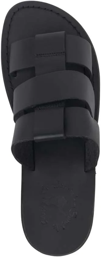 Micah - Leather Double Strap Sandal - Mens Sandals