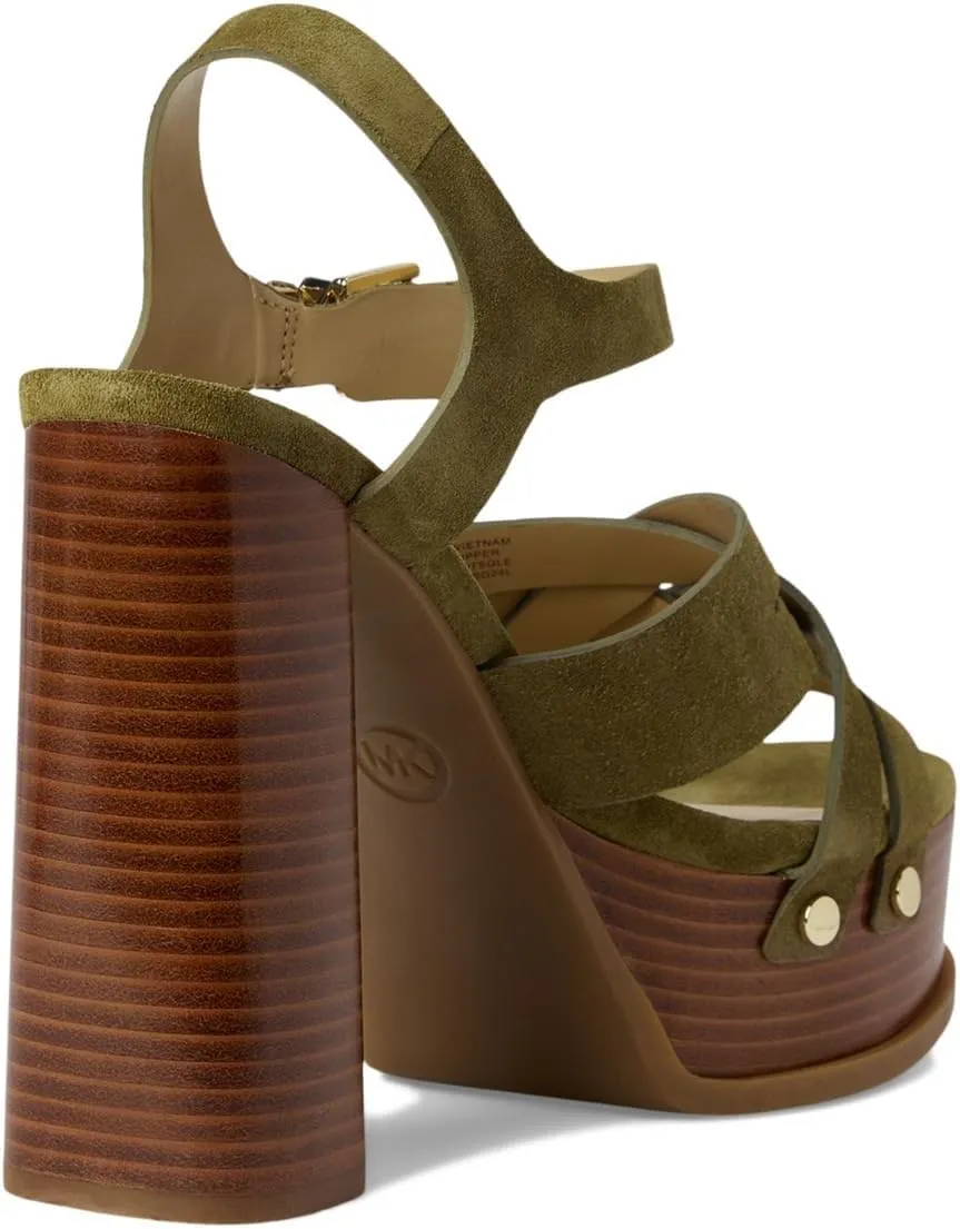 Michael Kors Women's Nora Platform Sandal Heeled