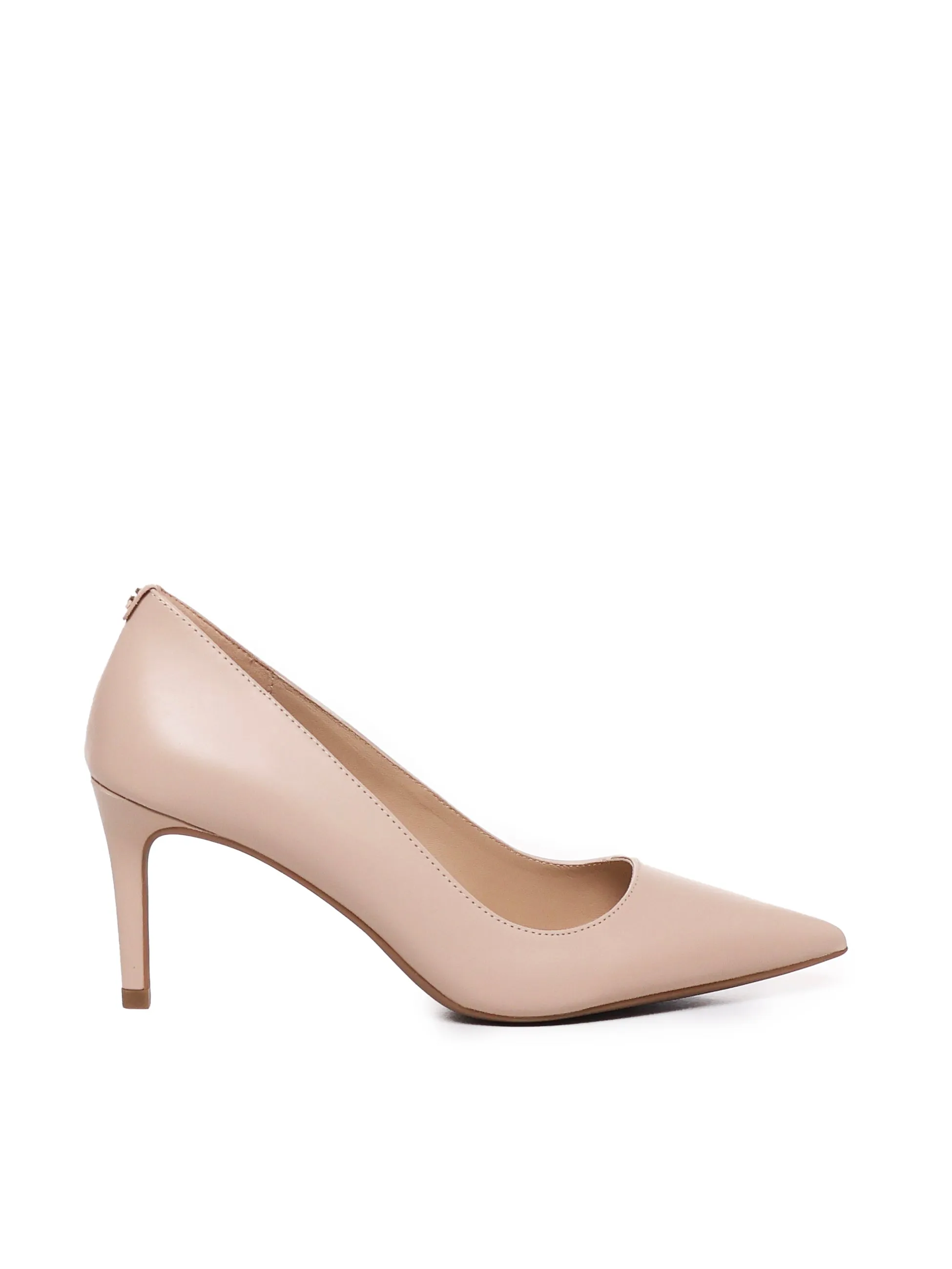 Michael Michael Kors Alina Lambskin Blush Pointed Pumps