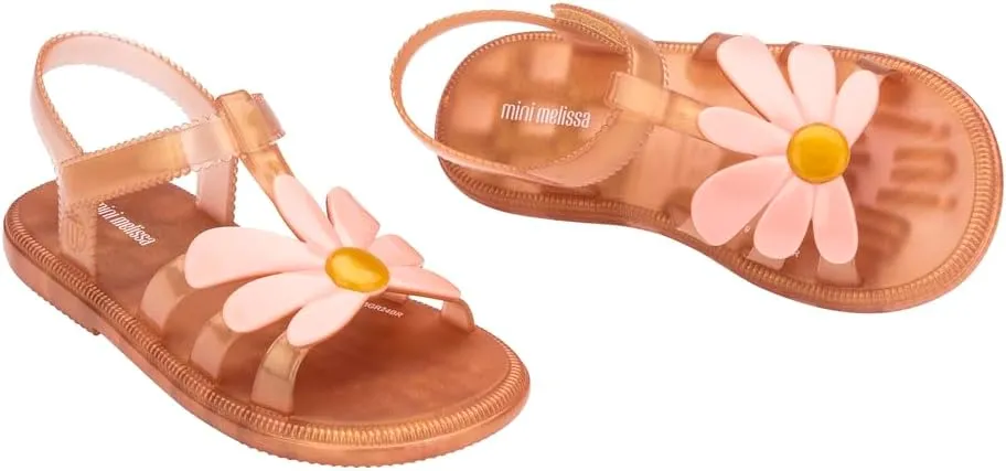 mini melissa Hip Bloomy Sandal for Little Kids