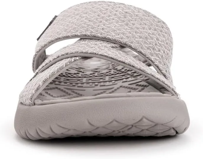MUK LUKS Women's Sassy Cross-Over Sandal
