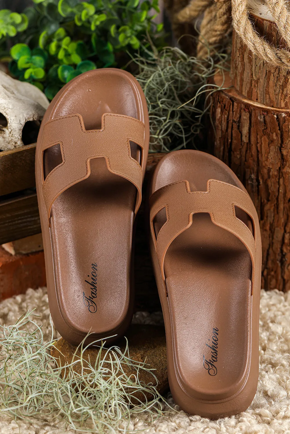 Nadine | Women's Chic Platform Slippers
