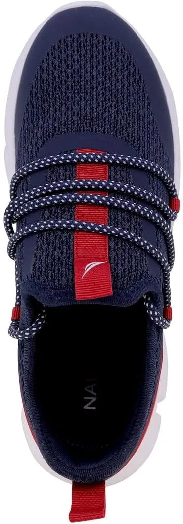 Nautica Women's Fashion Sneaker Lace-Up Jogger Running Shoe Casual Walking Tennis Sneaker