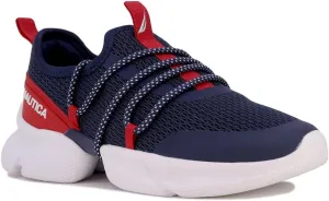 Nautica Women's Fashion Sneaker Lace-Up Jogger Running Shoe Casual Walking Tennis Sneaker